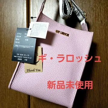 GUY LAROCHE GL-001 핑크 숄더백 미사용 새상품