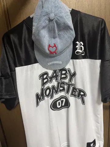 BABYMONSTER 굿즈 유니폼 캡