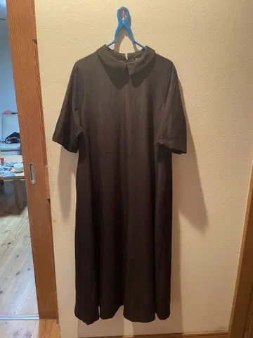 KELEN 블랙 티셔츠 원피스 반팔