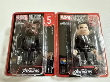 MARVEL BE@RBRICK Happy 복권 닉&필 세트
