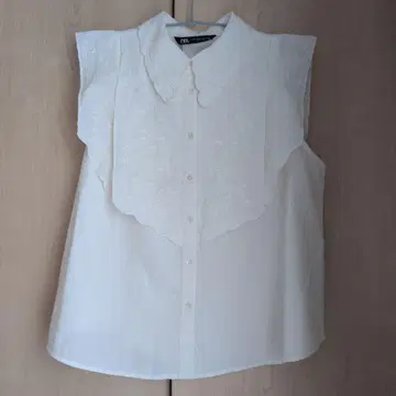 [ ZARA ] 자수 셔츠
