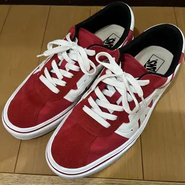 VANS 스니커즈 레드/화이트