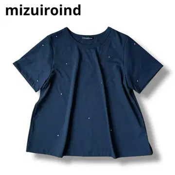 컨디션 최상 mizuiroind 비쥬 풀오버 티셔츠 미즈이로 인드