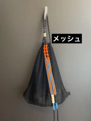 냅색 메쉬 파라코드 Y2K 테크 계열 파라코드 백팩 한국