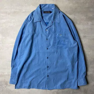 90s MAXINI 마이크로 울트라 스웨이드 셔츠 페이크 스웨이드