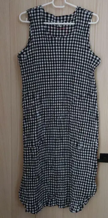 츠모리치사토 크레프리 슬리브리스 원피스