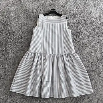 FOXEY NY 42 Dress Musee 블루 화이트