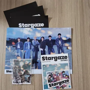 SixTONES Stargaze 특전 3종 시리얼 넘버