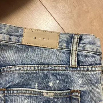 mnml 데미지 가공 데님 팬츠 31