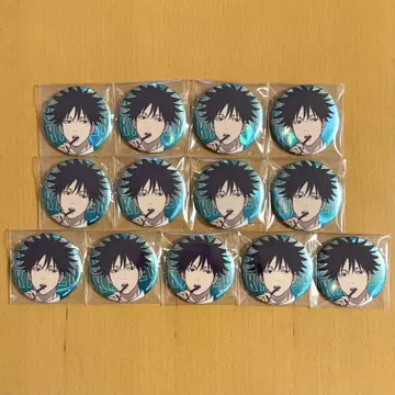 주술회전 THE 캐릭터 점페스 오로라 캔배지 후시구로 메구미