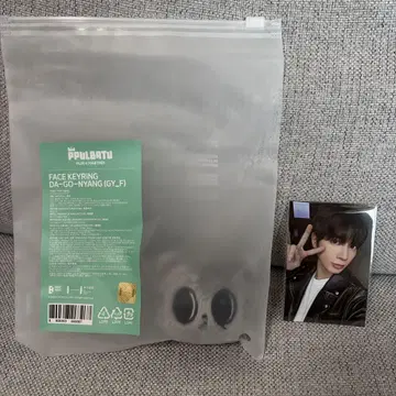 새상품 TXT 다고냥 Face keyring 뿔바투