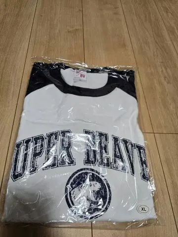 SUPERBEAVER 래글런 T셔츠 칼리지 XL 사이즈 새상품