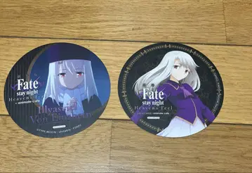 Fate/stay night 애니메이트 카페 코스터 이리야 세트