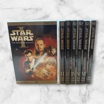 영화 STAR WARS 스타 워즈 6+1장 DVD 세트