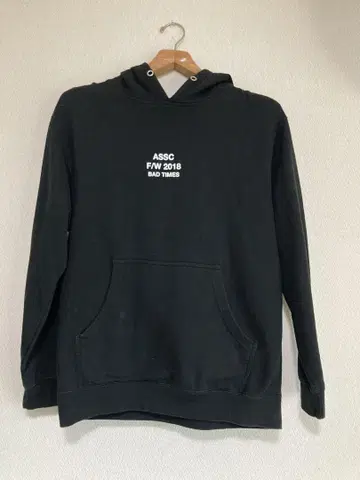 ASSC F/W 2018 BAD TIMES 후드티 사이즈 M