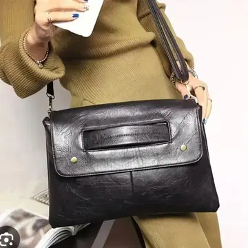 2way PU 가죽 레트로 숄더백 antiqua 안티카 애호가에게도