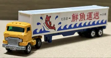 하자품 롱 토미카 히노 컨테이너 트레일러 생선 운송