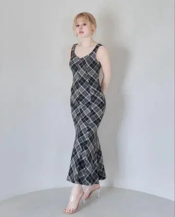 ANDMARY Alicia check dress
