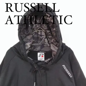 Russell 러셀애슬레틱 무지 후드티 후디