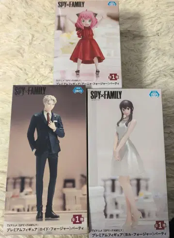 SPY x FAMILY 프리미엄 피규어 파티 아냐 로이드 요르