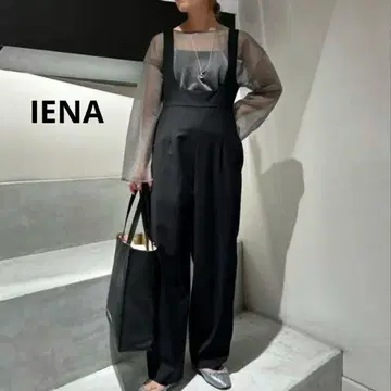 [ 새상품급 ] IENA U넥 살로펫 올인원 블랙 완판템