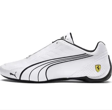 Puma Ferrari 드라이빙 신발 화이트 26.5cm