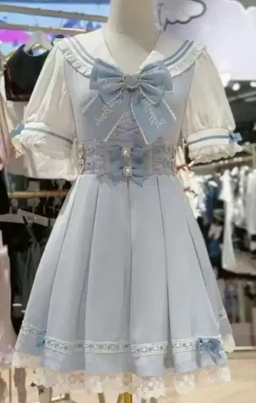 LIZLISA 세일러 리본 원피스