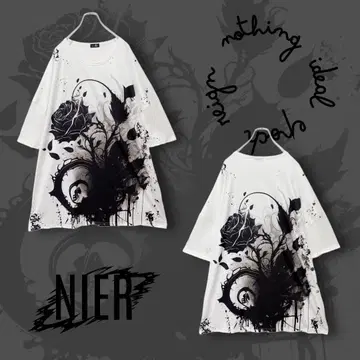 NieR BLACK ROSE OVERSIZE CUTSEW
