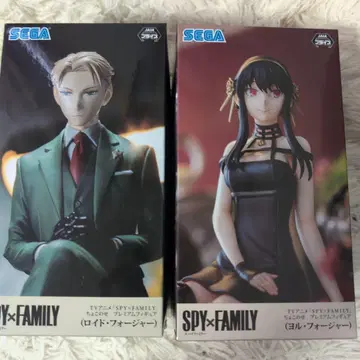 SEGA SPY x FAMILY 피규어 2체 세트 로이드, 요르