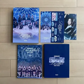 개봉품 NiziU AWAKE Blu-ray 완전 생산 한정판