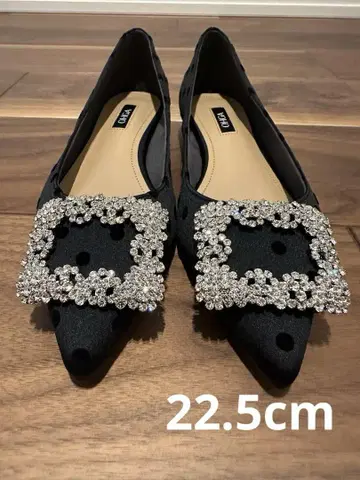 OHGA 도트 비쥬 펌프스 22.5cm