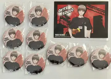 은혼 타워 레코드 오키타 소고 캔뱃지 혜택 엽서