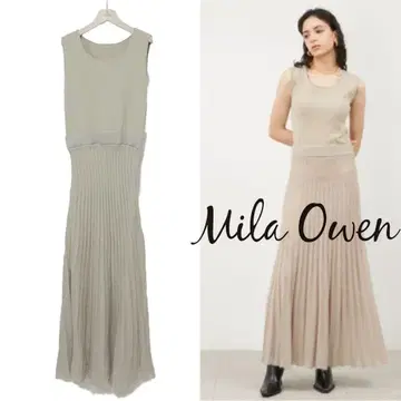 미라 오웬 Mila Owen 모헤어 코디네이트 원피스 1