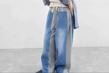 니코앤드 패치워크 데님