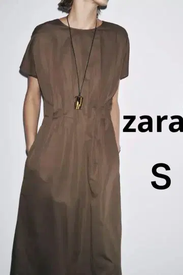 ZARA 플리츠 미디 원피스 ZW COLLECTION
