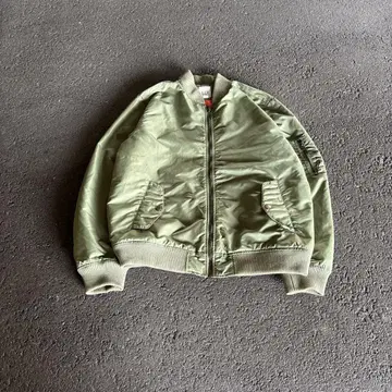 올드 GAP 00s IDEAL 지퍼 쇼트 기장 MA-1 시티 보이