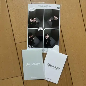 SnowMan 스노 팝업 서울 메구로 렌 포토 카드 팩