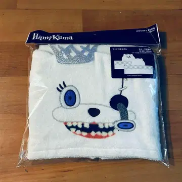 하미곰 후드 부착 타월 화이트 즉시 완판 아이템
