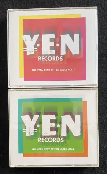 YEN RECORDS 베스트 앨범 2장 세트 전 2권