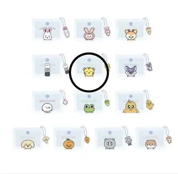 MINITEEN 투명 파우치 TAMTAM 일본 미판매