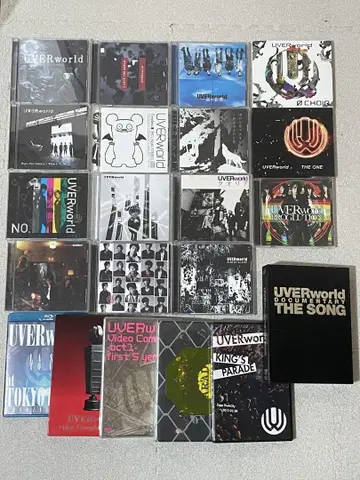 UVERworld CD&DVD 묶음 판매