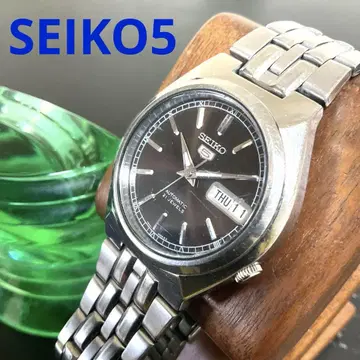 세이코 세이코5 자동 와인딩 작동