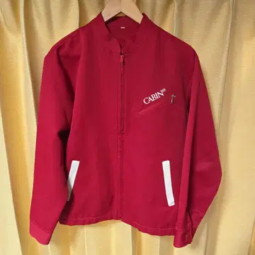90s 80s CABIN 기업 저지 트랙 자켓 스윙탑