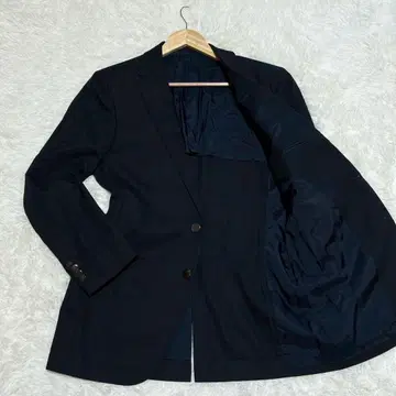 UNITED ARROWS 네이비 테일러드 자켓 L 상당 언컨