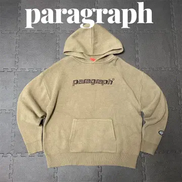 패러그래프 P08 니트 후드티 패러그래프 후드티