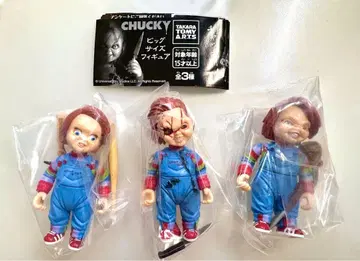CHUCKY 빅 사이즈 피규어 3개 세트 + 덤