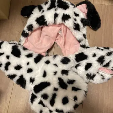 디즈니 101마리 강아지 팬캡 머플러