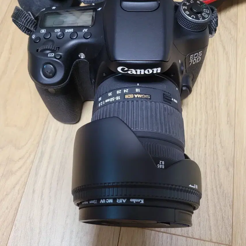 캐논 EOS 70D + 시그마 18-50mm 렌즈