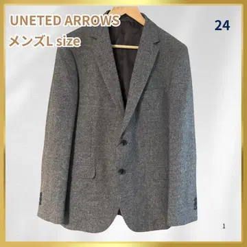 [ 미사용품 ] UNETED ARROWS 그레이 테일러드 자켓 L 사이즈