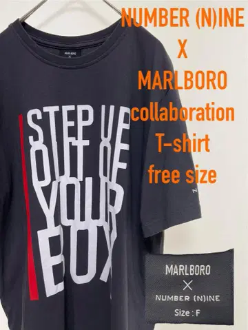 NUMBERNINE MARLBORO 콜라보T셔츠 넘버나인